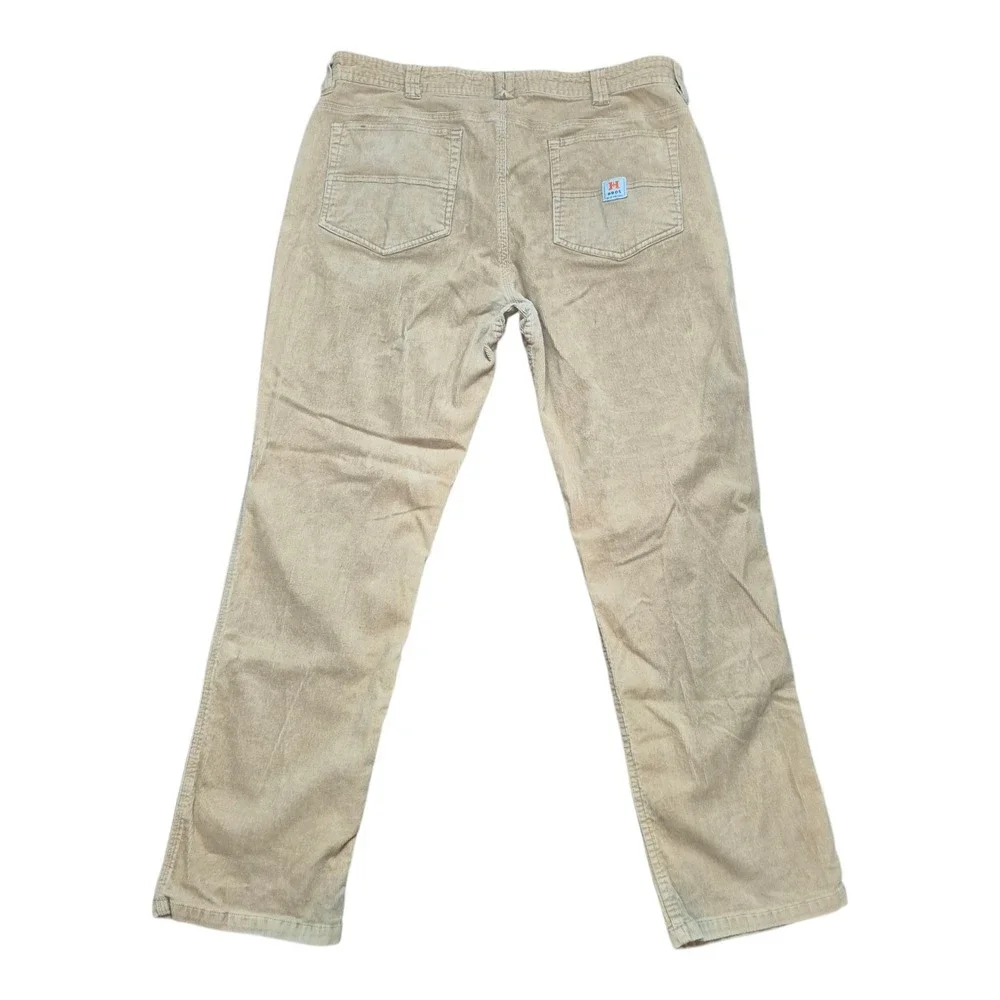 Howler Brothers Men's 40x32‎ Frontside 5 Pocket Stretch Corduroy Khaki Pants